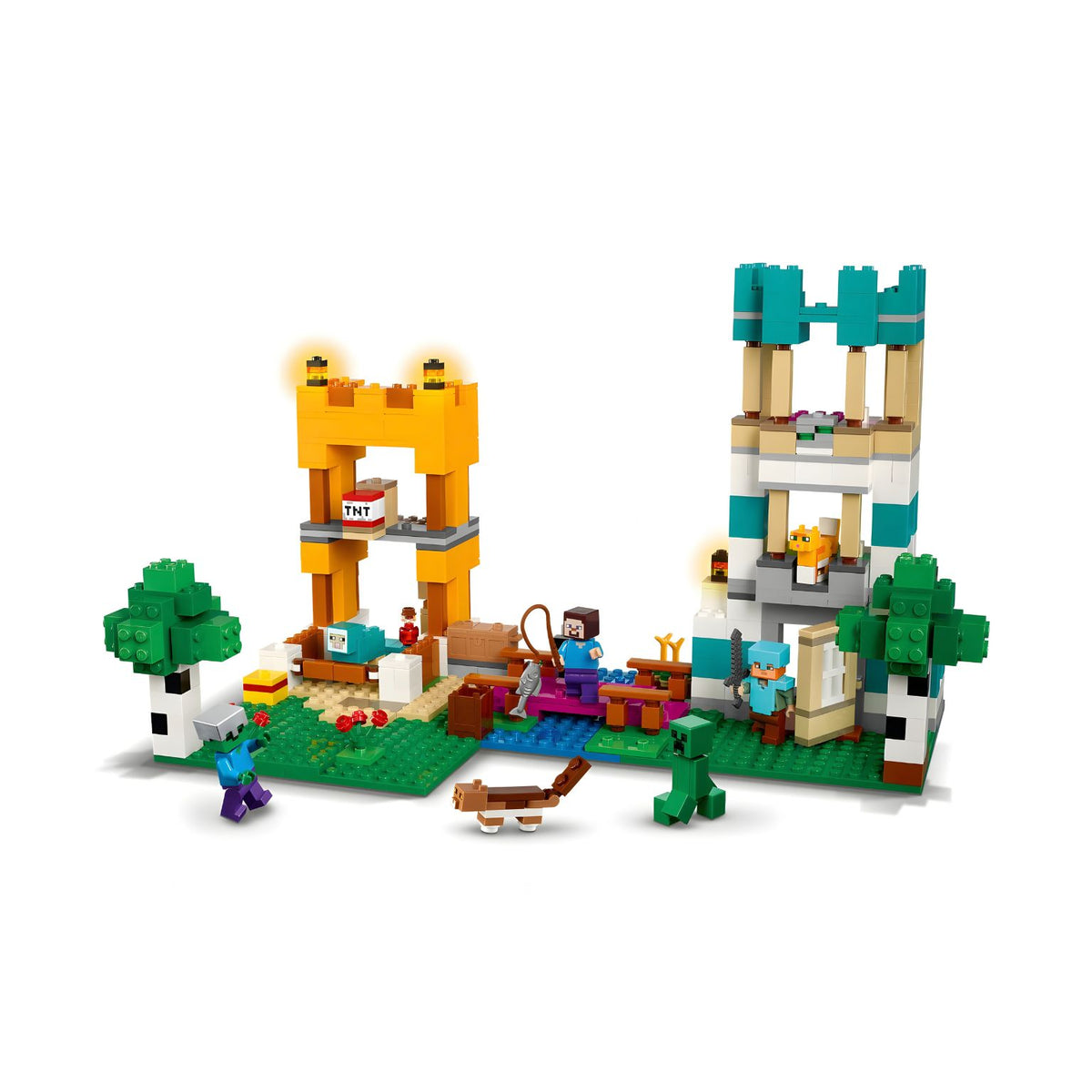 LEGO Minecraft A Caixa de Crafting 4.0 – vista alternativa do set