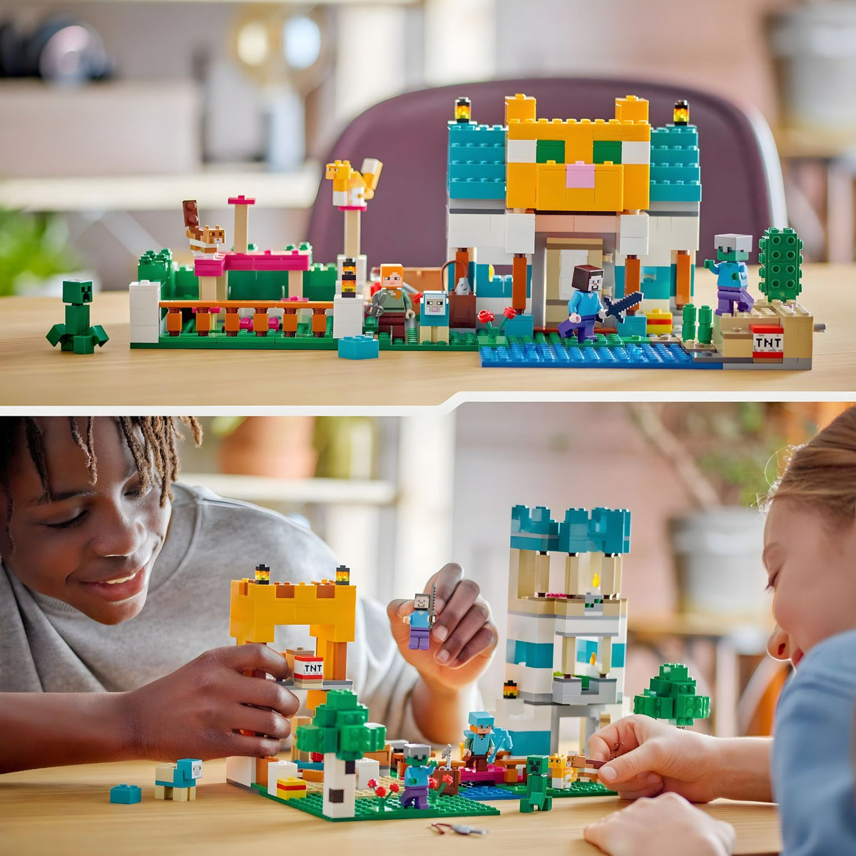 LEGO Minecraft A Caixa de Crafting 4.0 – detalhe do produto