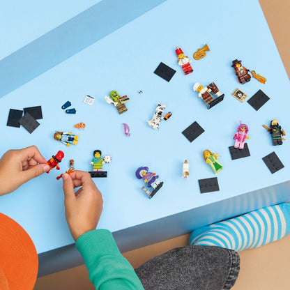 Lego Minifiguras Série 29 com personagens surpresa coloridas para colecionar e criar aventuras