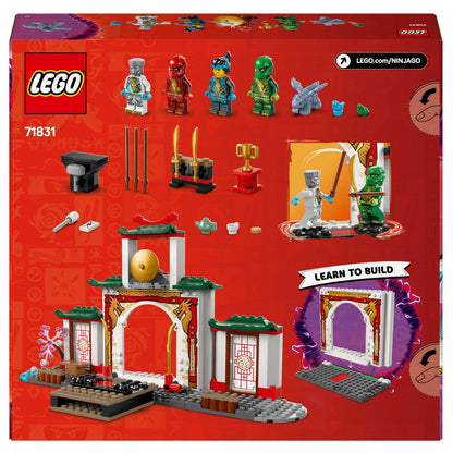 Lego Ninjago Templo de Spinjitzu dos Ninja com dojo, portal e treino Spinjitzu