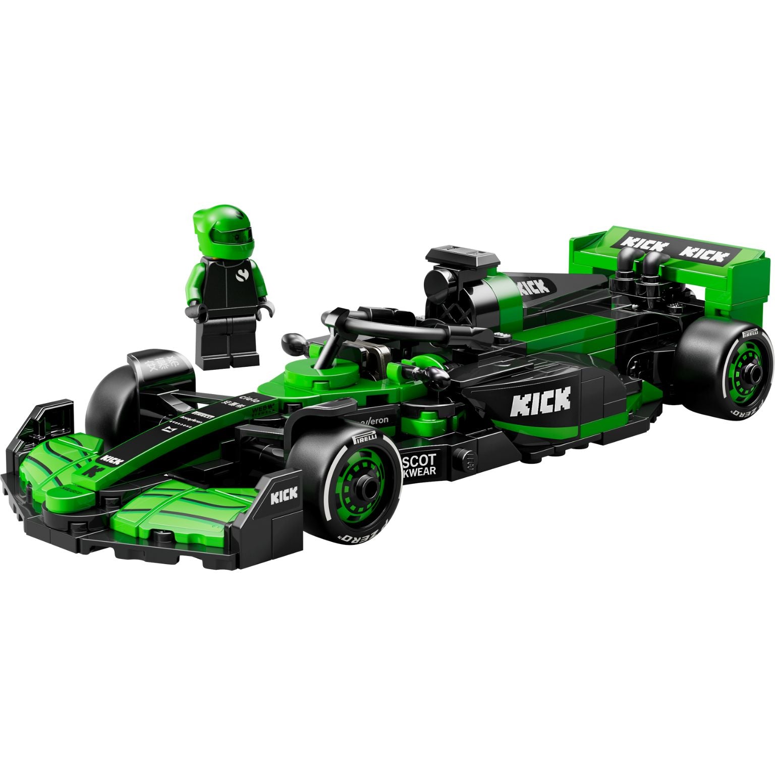 Lego Speed Champions 77247 Carro de Corrida KICK Sauber F1® Team C44