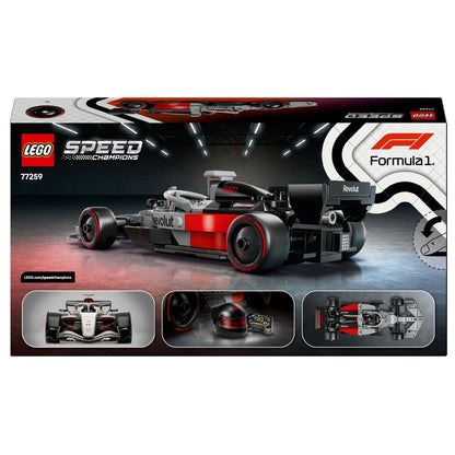 Parte de trás da caixa LEGO Speed Champions Audi R26