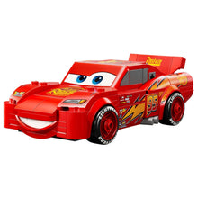 Lego Speed Champions Faísca McQueen carro vermelho estilo Cars para construir e brincar