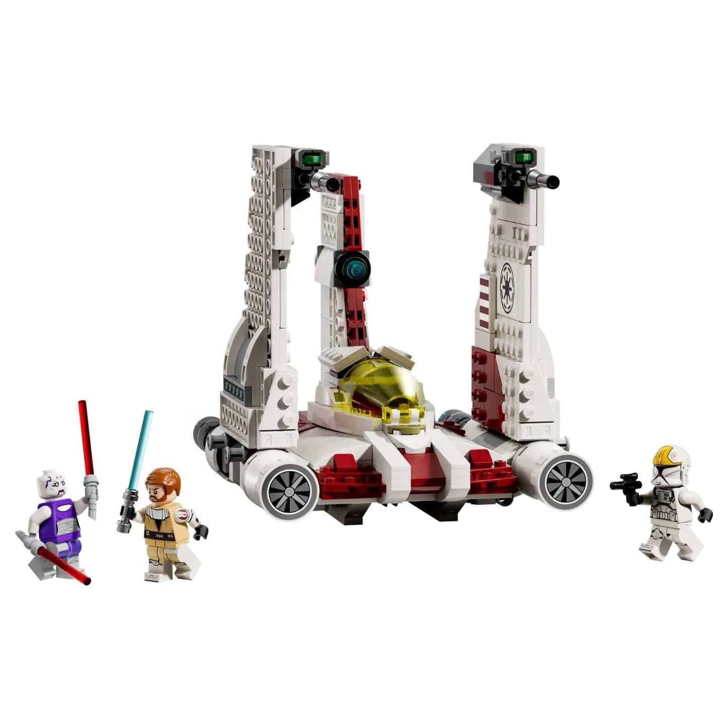 Nave LEGO Star Wars V-19 Torrent com vista adicional