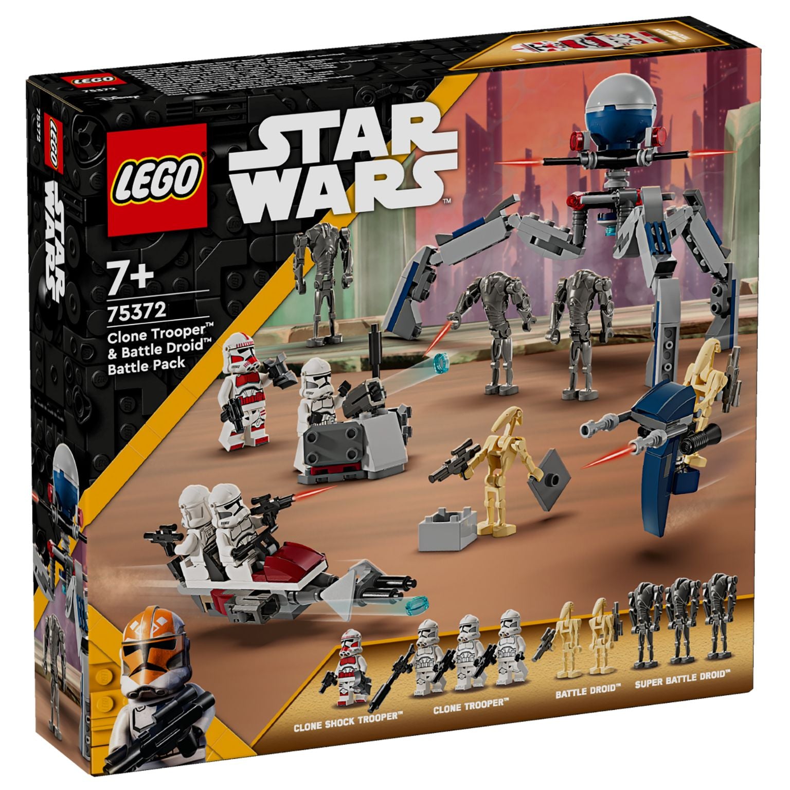Lego Star Wars 75372 Pacote de Combate Clone Trooper e Battle Droid