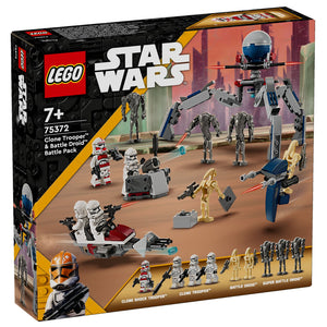 Lego Star Wars 75372 Pacote de Combate Clone Trooper e Battle Droid