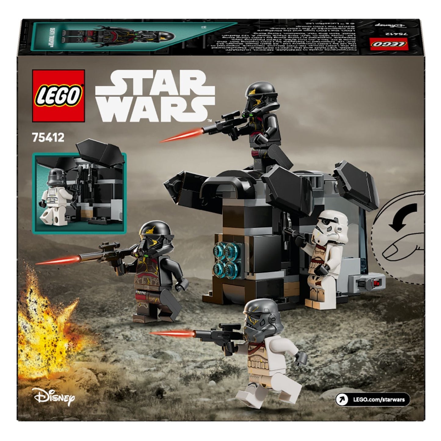 LEGO Star Wars Pack de Batalha Soldado da Morte e Soldado da Noite vista adicional 3
