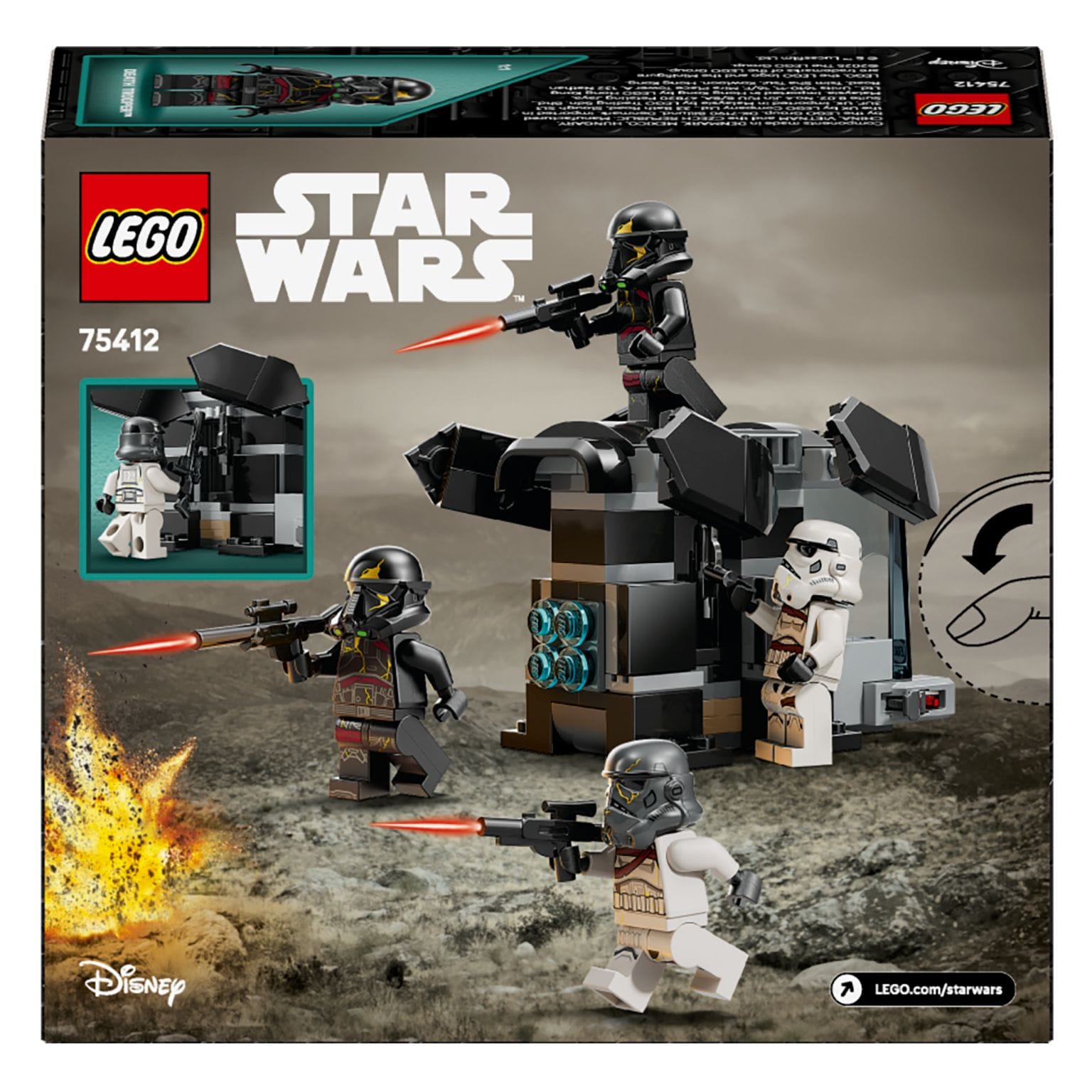 LEGO Star Wars Pack de Batalha Soldado da Morte e Soldado da Noite vista adicional 3
