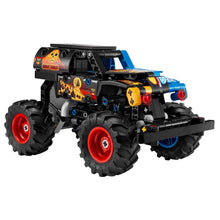 Lego Technic Monster Jam Grave Digger Fogo e Gelo monster truck com tema fogo e gelo