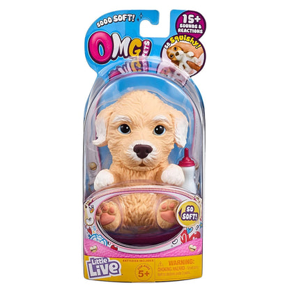 Little Live Pets OMG Poodle em destaque para brincadeiras delicadas