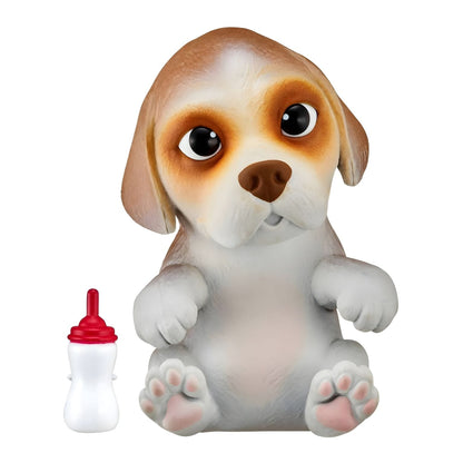 Detalhe do Little Live Pets OMG Beagle para momentos de faz de conta