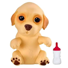 Detalhe do Little Live Pets OMG Labrador cheio de ternura