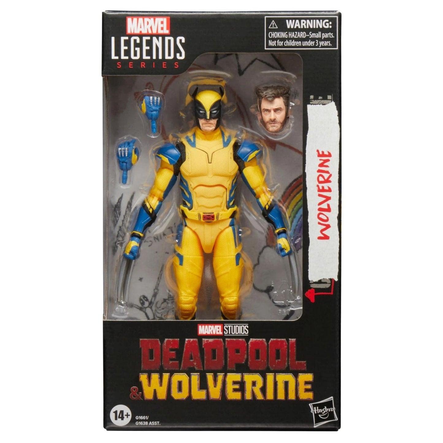 Marvel Legends Series Wolverine em embalagem vista principal