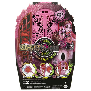 Monster High - Draculaura  com armário Skulltime Secrets