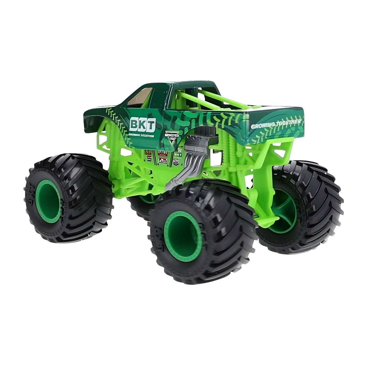 Camião BKT Growing Together Monster Jam verde em imagem de produto
