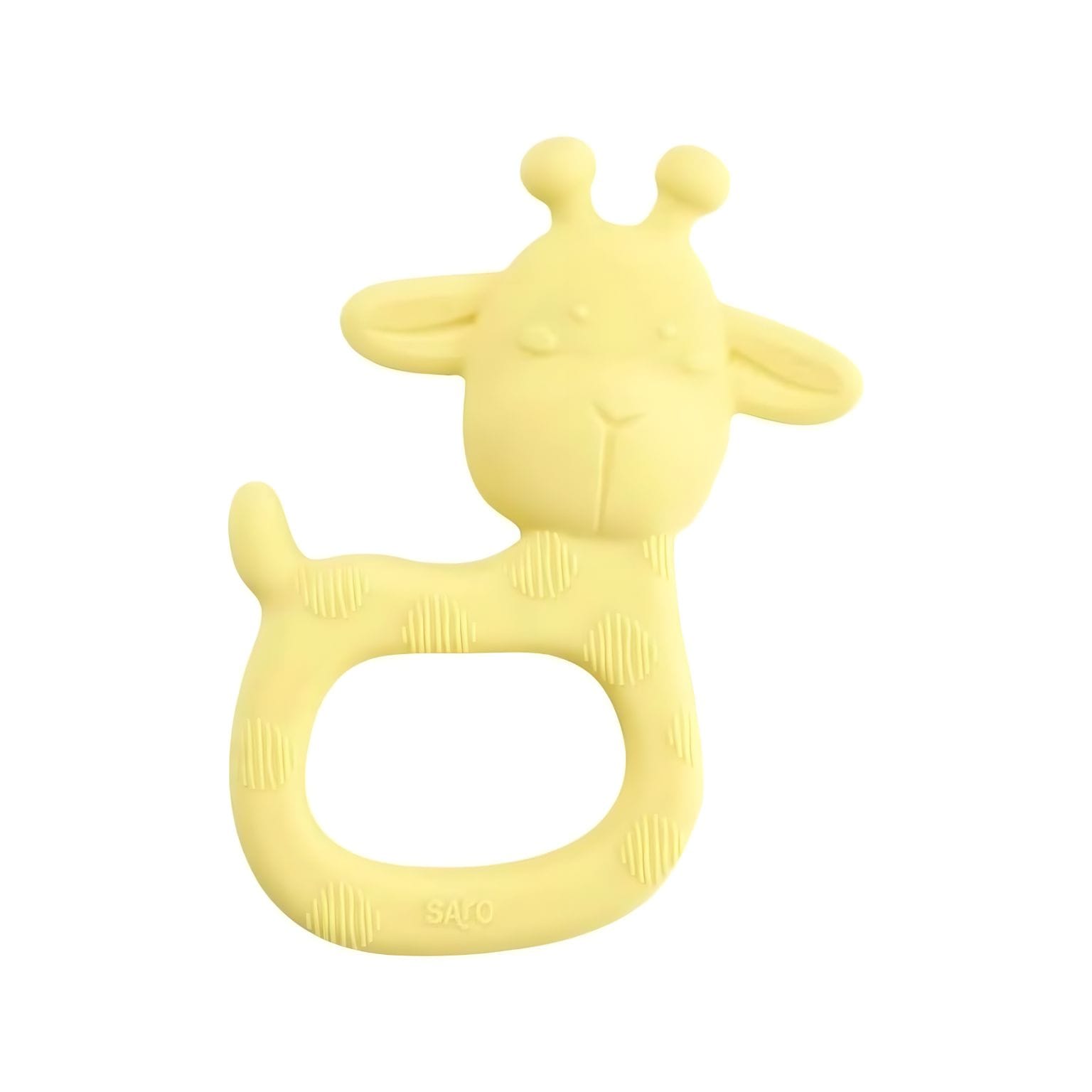 Mordedor Girafa Amarela para bebé em imagem principal
