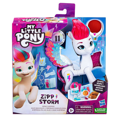 My Little Pony Asas Surpresa Zipp Storm na embalagem