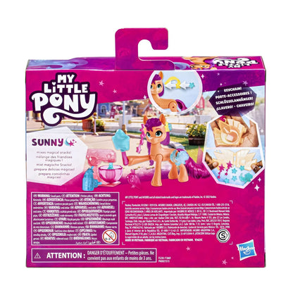 Parte de trás da embalagem My Little Pony Sunny Starscout