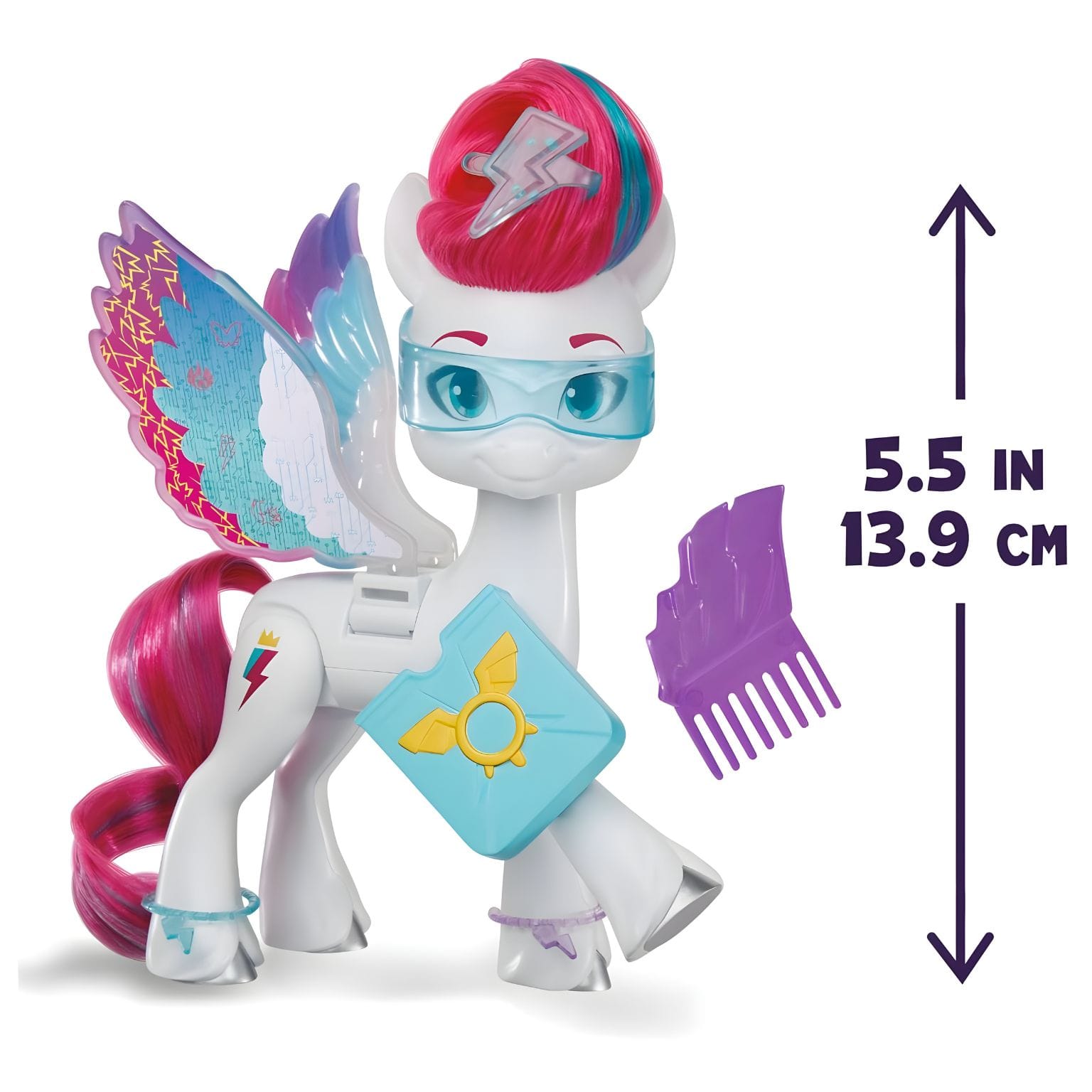 Zipp Storm de My Little Pony para histórias de mistério e aventura