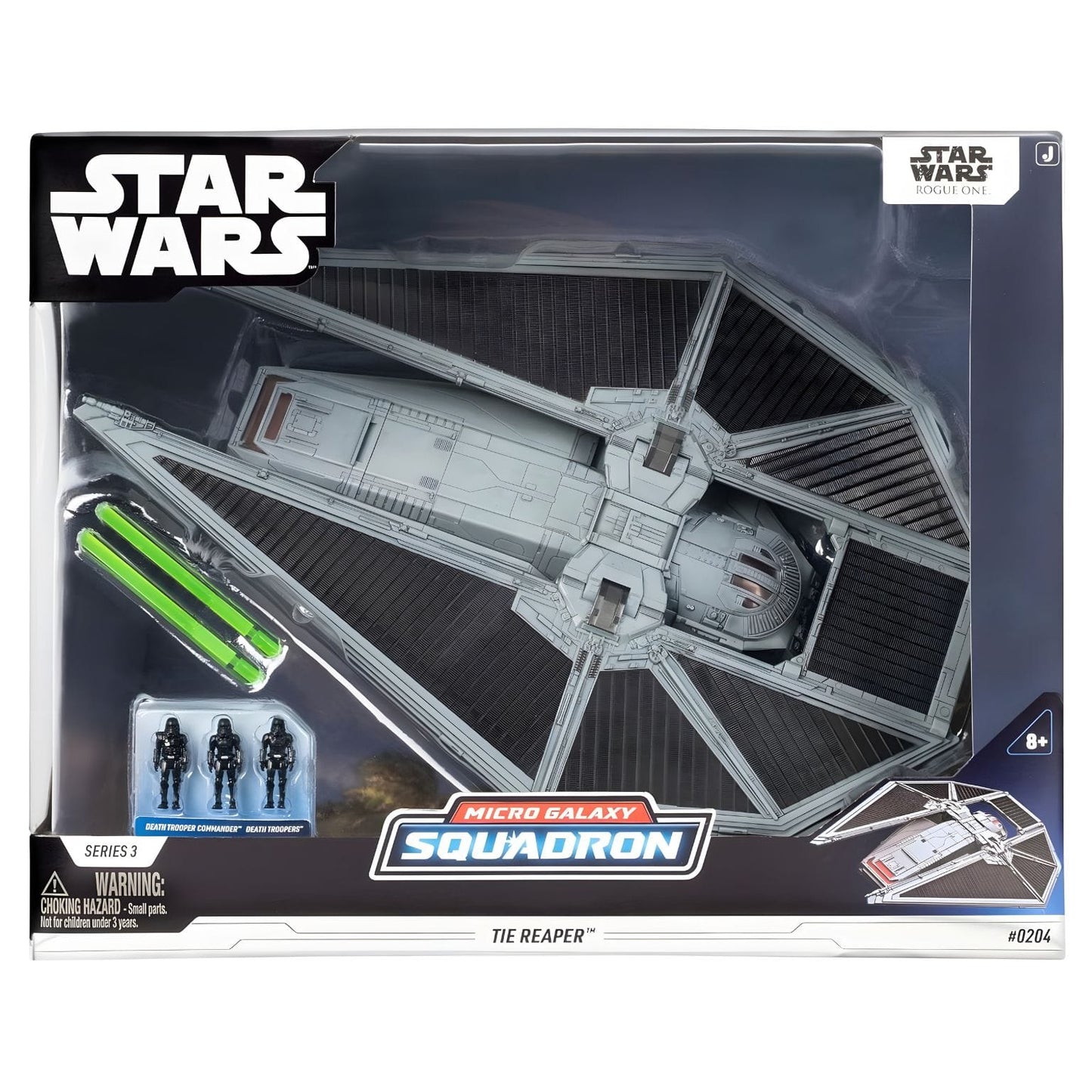 Nave Star Wars Micro Galaxy The Reaper em embalagem para coleção