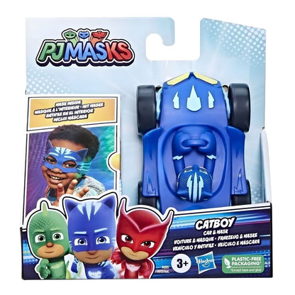 PJ Masks Veículo Catboy com máscara na embalagem
