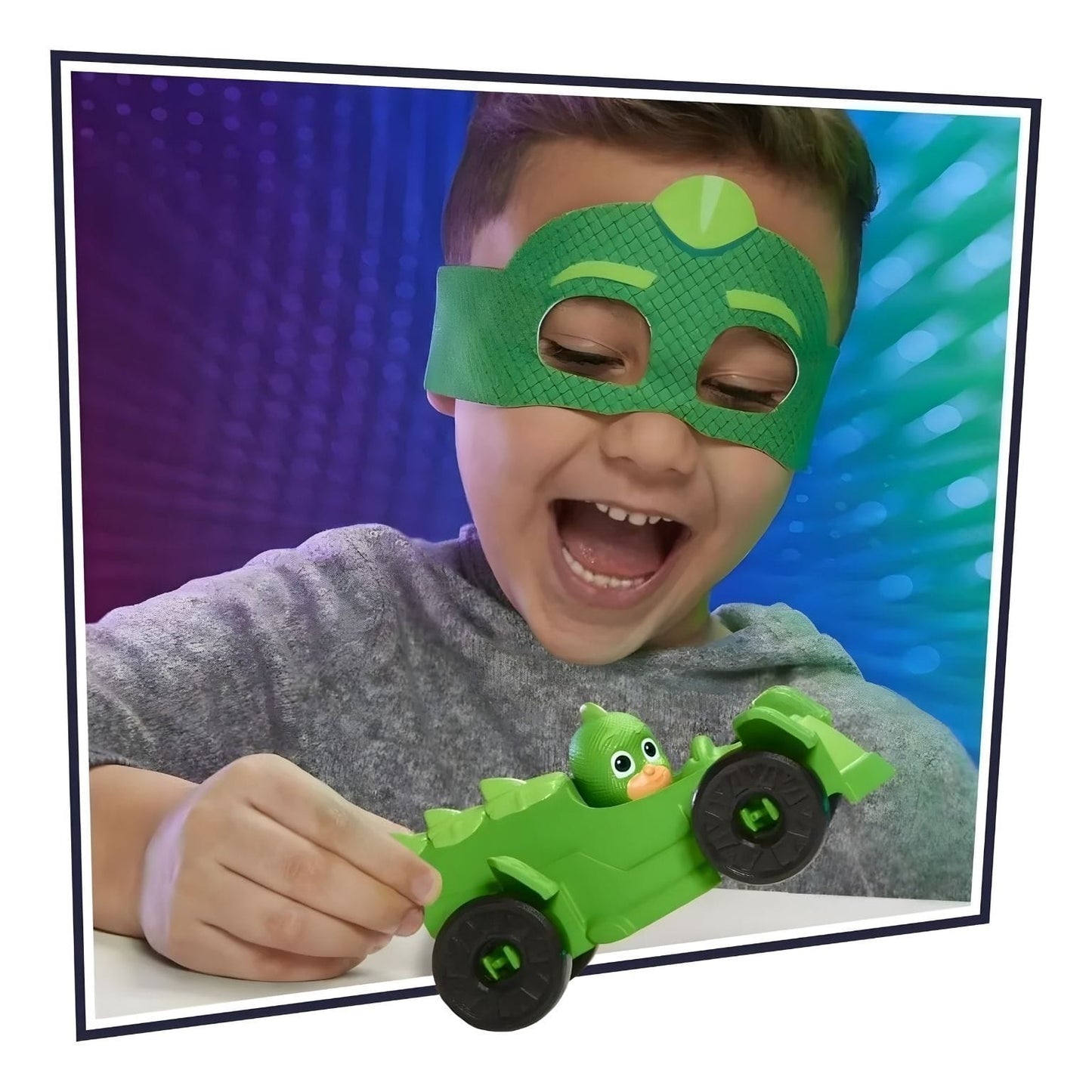 PJ Masks Veículo Gekko para aventuras de super-heróis
