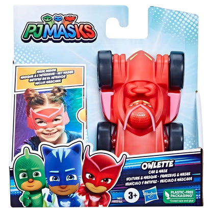 PJ Masks Veículo Owlette com máscara na embalagem