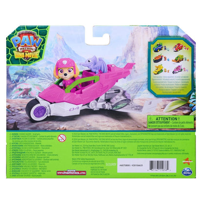 Patrulha Pata The Dino Movie Skye: verso da embalagem
