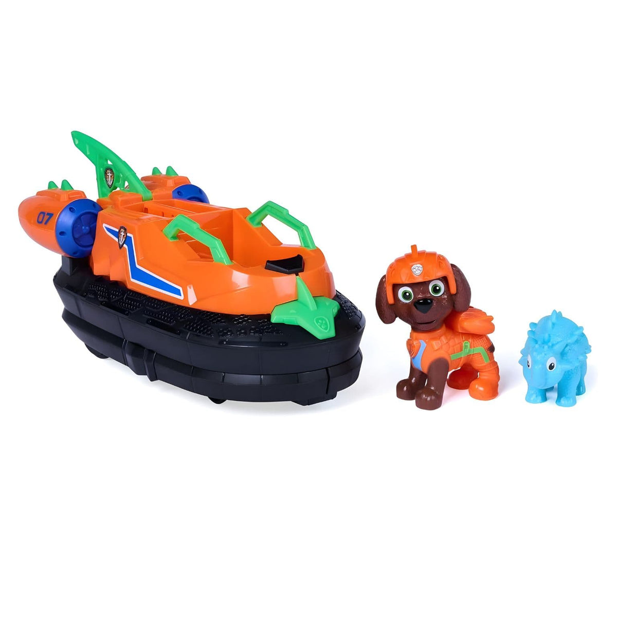 Veículo Patrulha Pata The Dino Movie do Zuma com figura e dinossauro