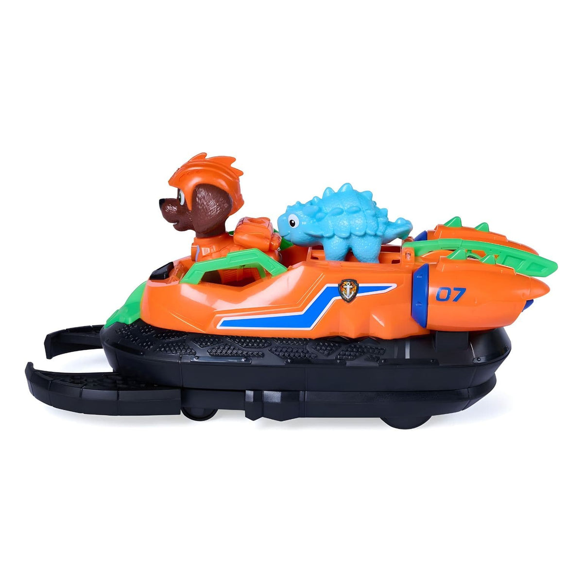 Aerodeslizador do Zuma Patrulha Pata Dino Movie para missões de resgate
