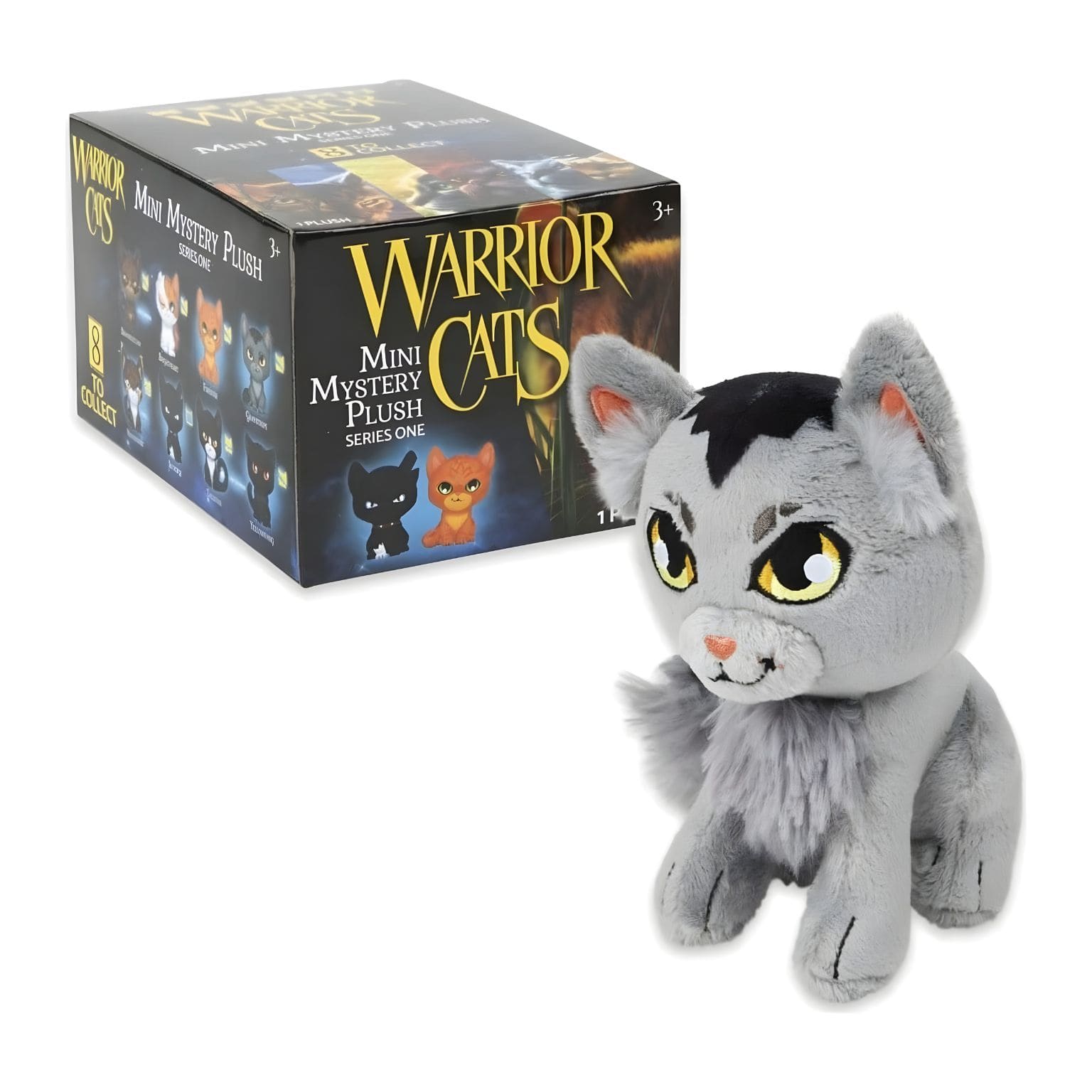 Peluche Warrior Cats surpresa da Bonkers Toys