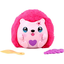 Peluche Funtasy Family Kiss Meez - Ouriço cor-de-rosa com coração e acessórios