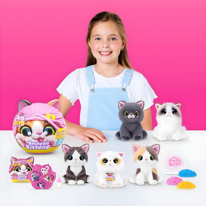 Pets Alive Smitten Kittens Série 2 com gatinhos de peluche fofos da Zuru Toys