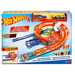 Pista carros Hot Wheels - Corrida em Circuito Circular