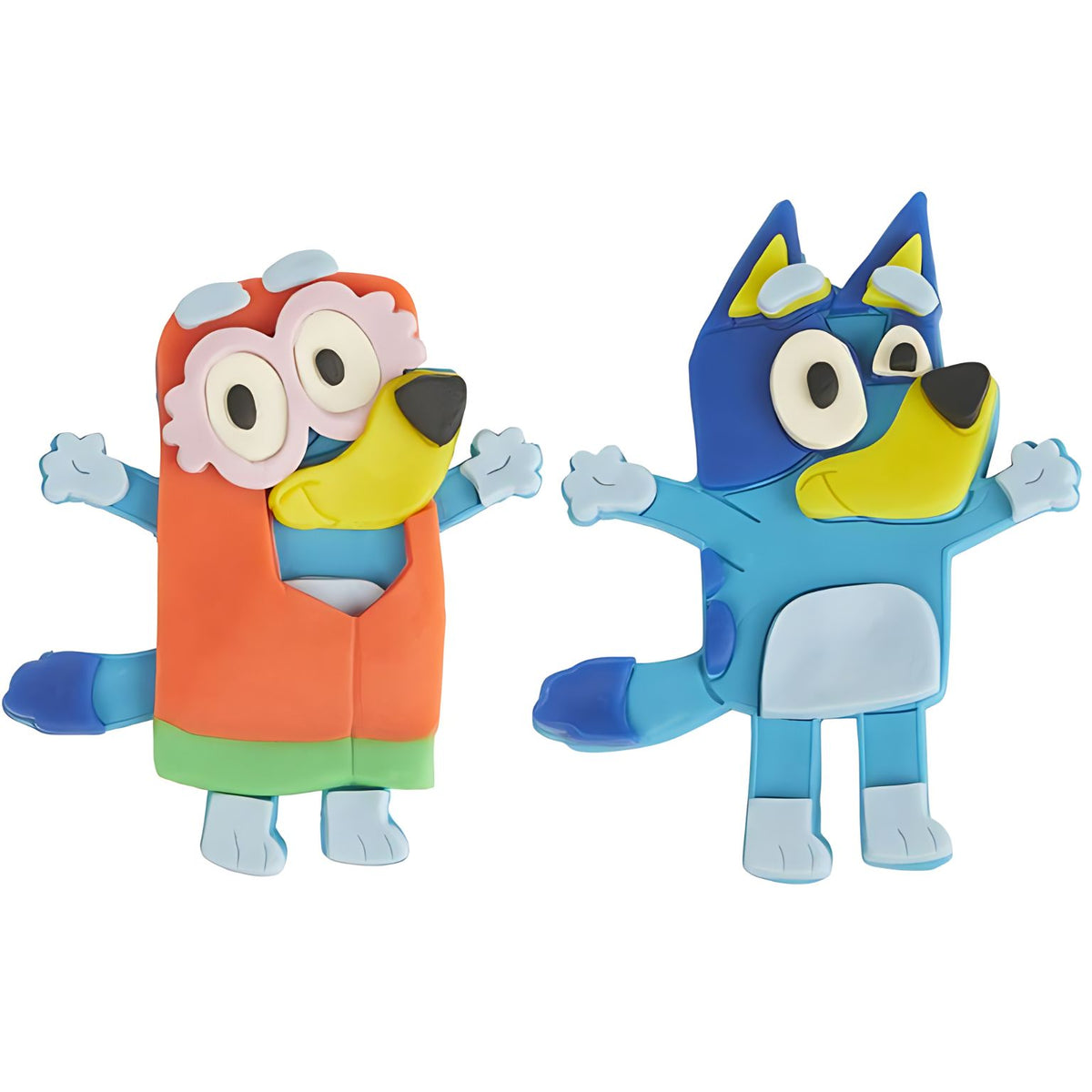 Acessórios e carimbos do Play-Doh Bluey Fantasias Divertidas para modelar personagens
