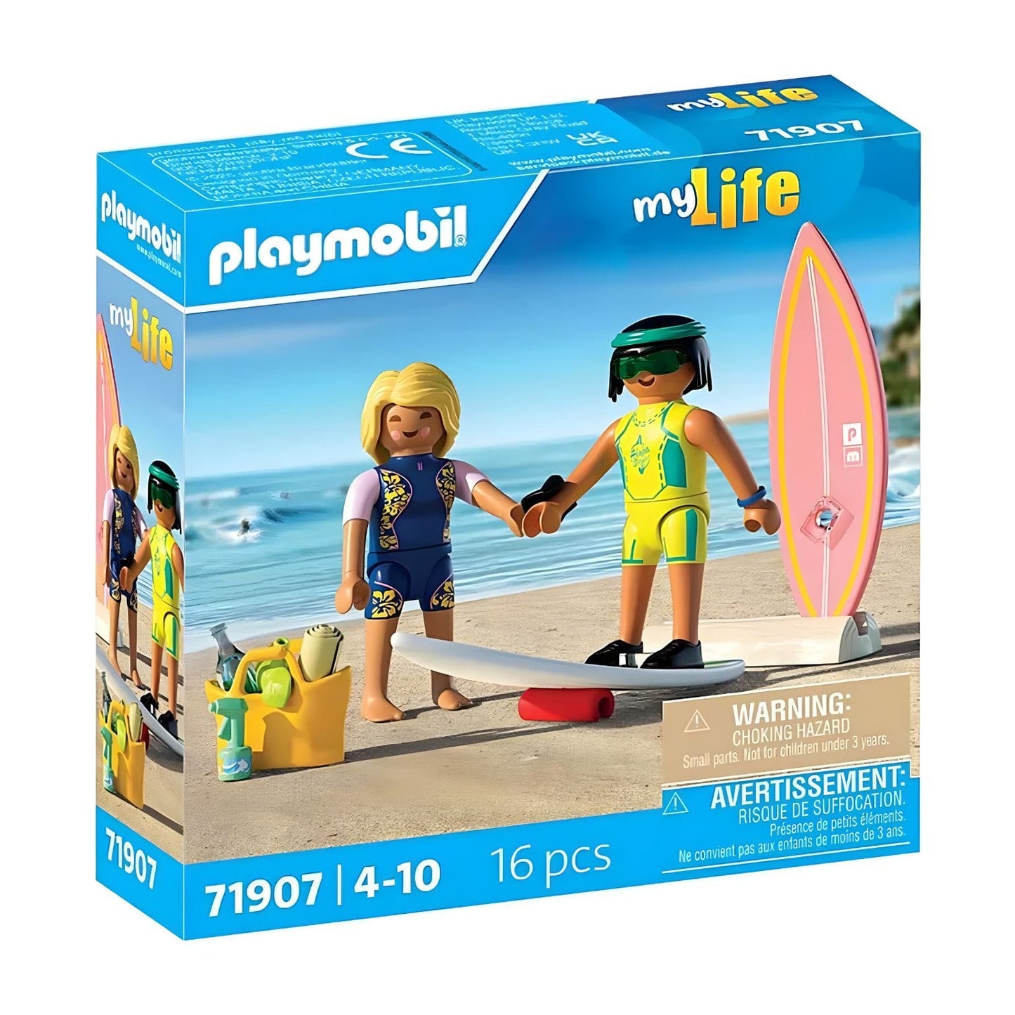 Playmobil 71907 Pequena escola de surf vista principal