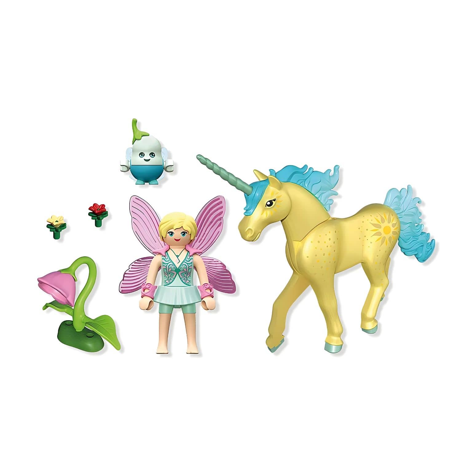 Playmobil 71842 Unicórnio Sunshine Blossom com fada vista adicional 2