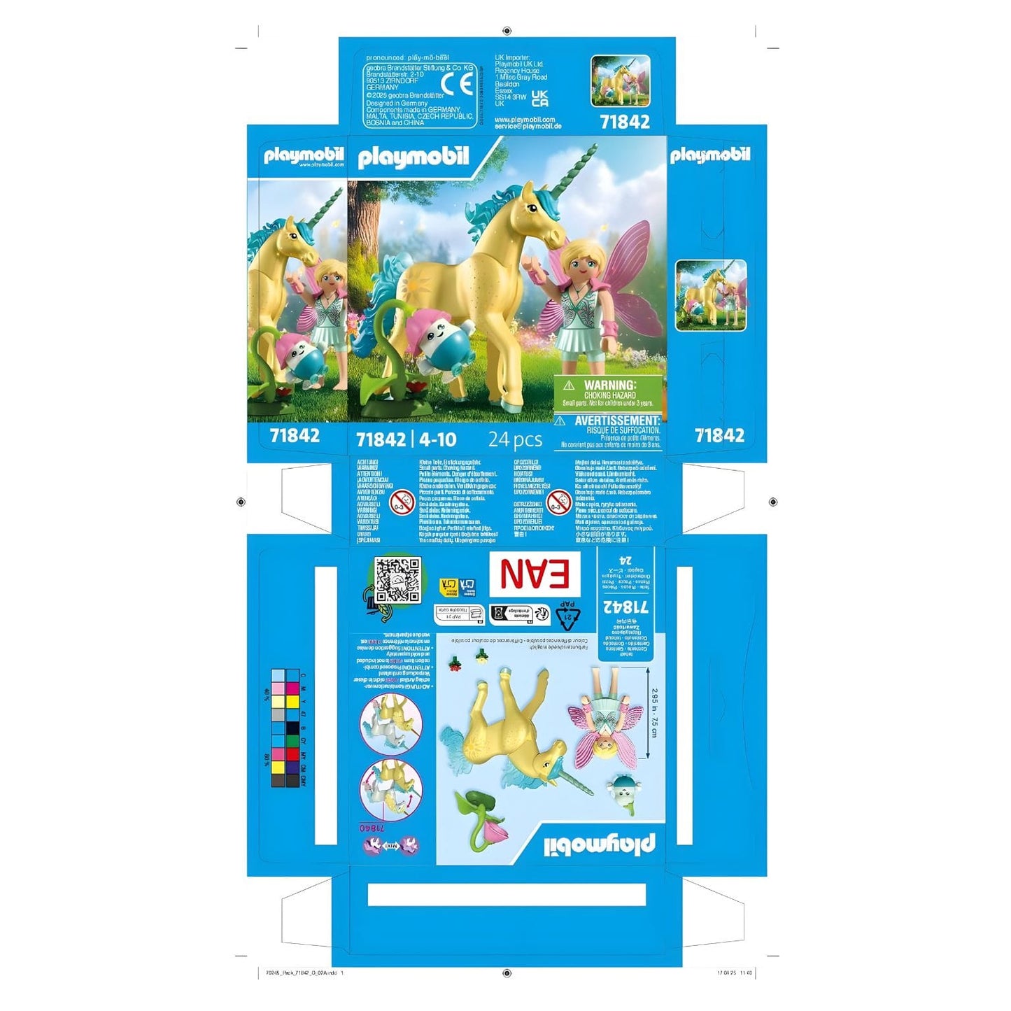 Playmobil 71842 Unicórnio Sunshine Blossom com fada vista adicional 3
