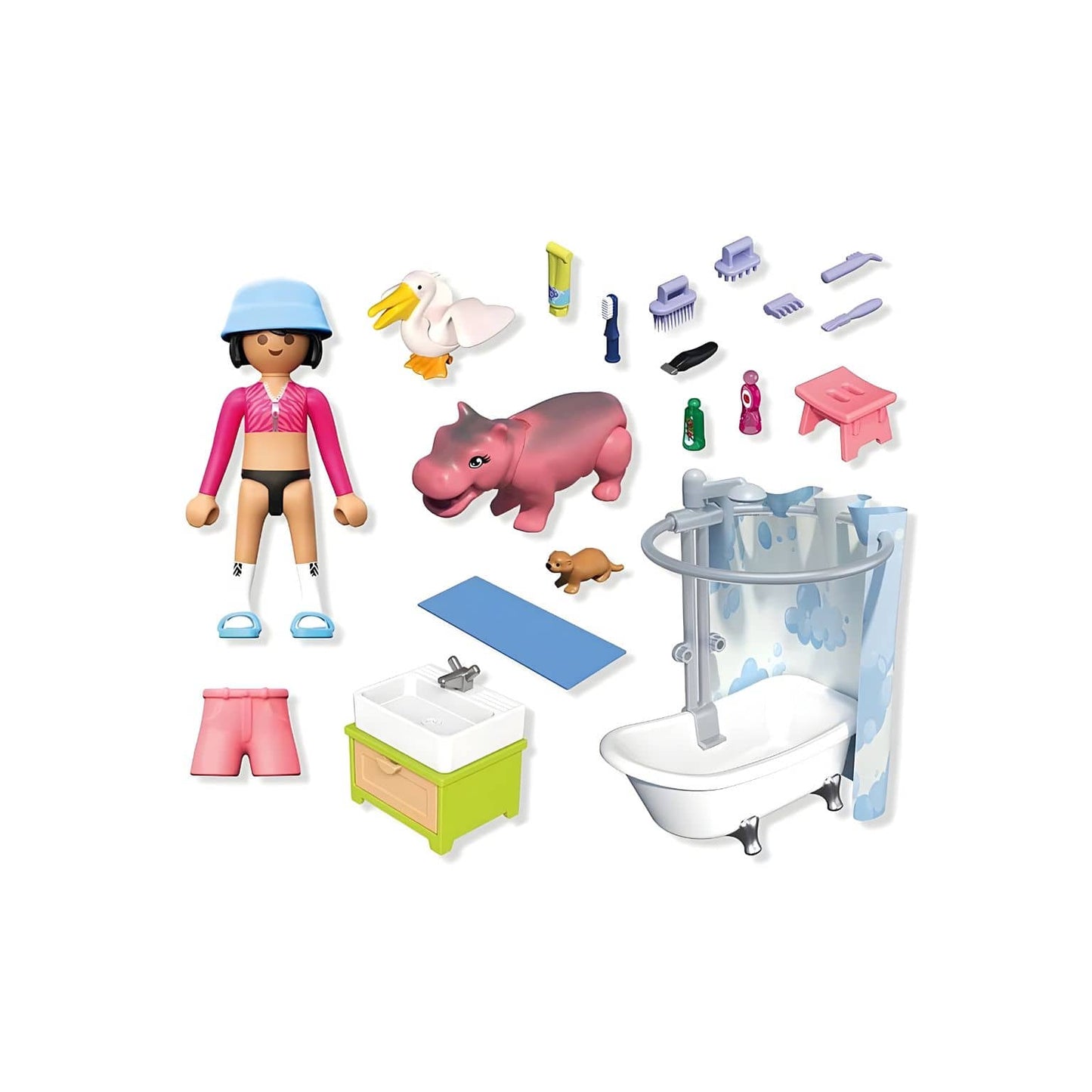 Playmobil 71950 Divertido banho de animais vista adicional 2