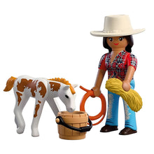 Playmobil 72026 DuoPack Cavaleiro com cavalo com momento de cuidado e amizade