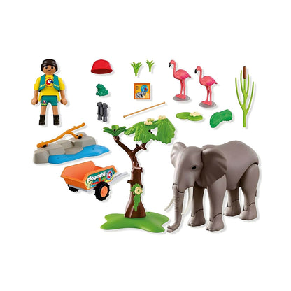 Peças do Playmobil 72068 Elefante com tratador