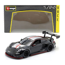 Porsche 911 GT3 R Preto 1/24 vista principal
