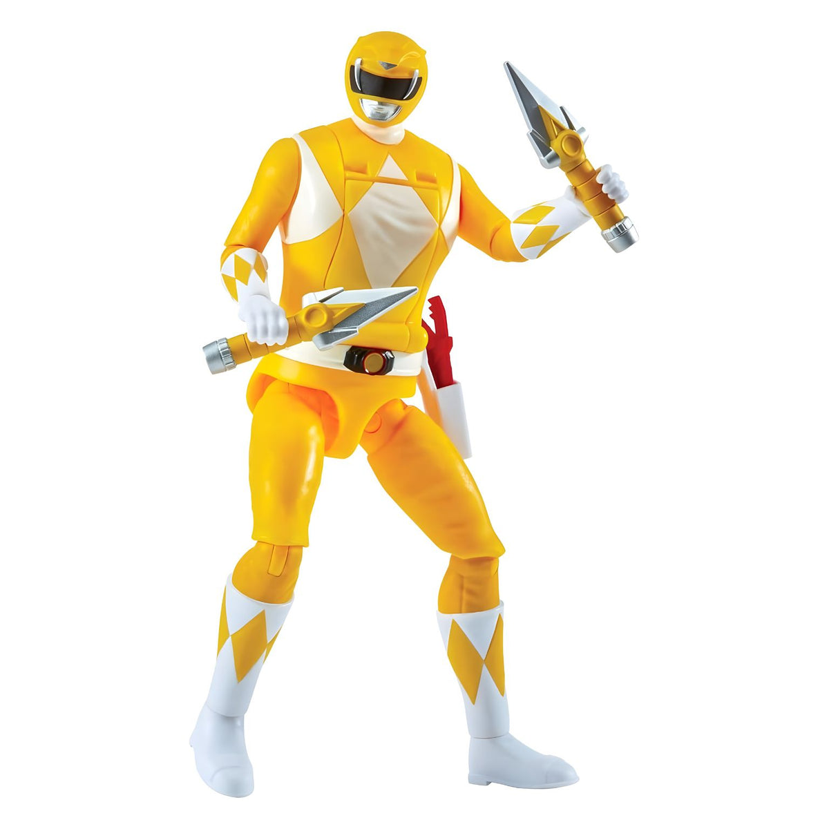 Ranger Amarelo Power Rangers Auto-Morphin em embalagem Re-Ignition