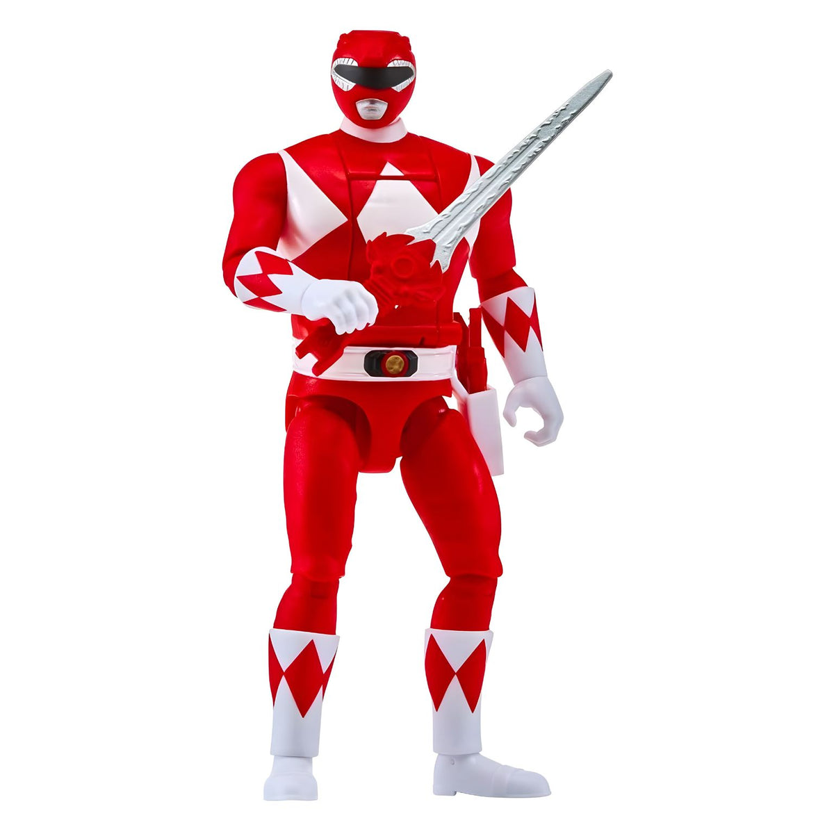 Figura Ranger Vermelho Auto-Morphin Power Rangers