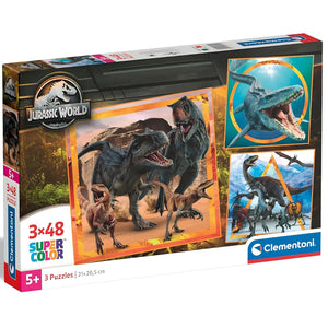 Puzzle Jurassic World 3 x 48