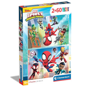 Puzzle Spidey Amazing Friends 2 x 60