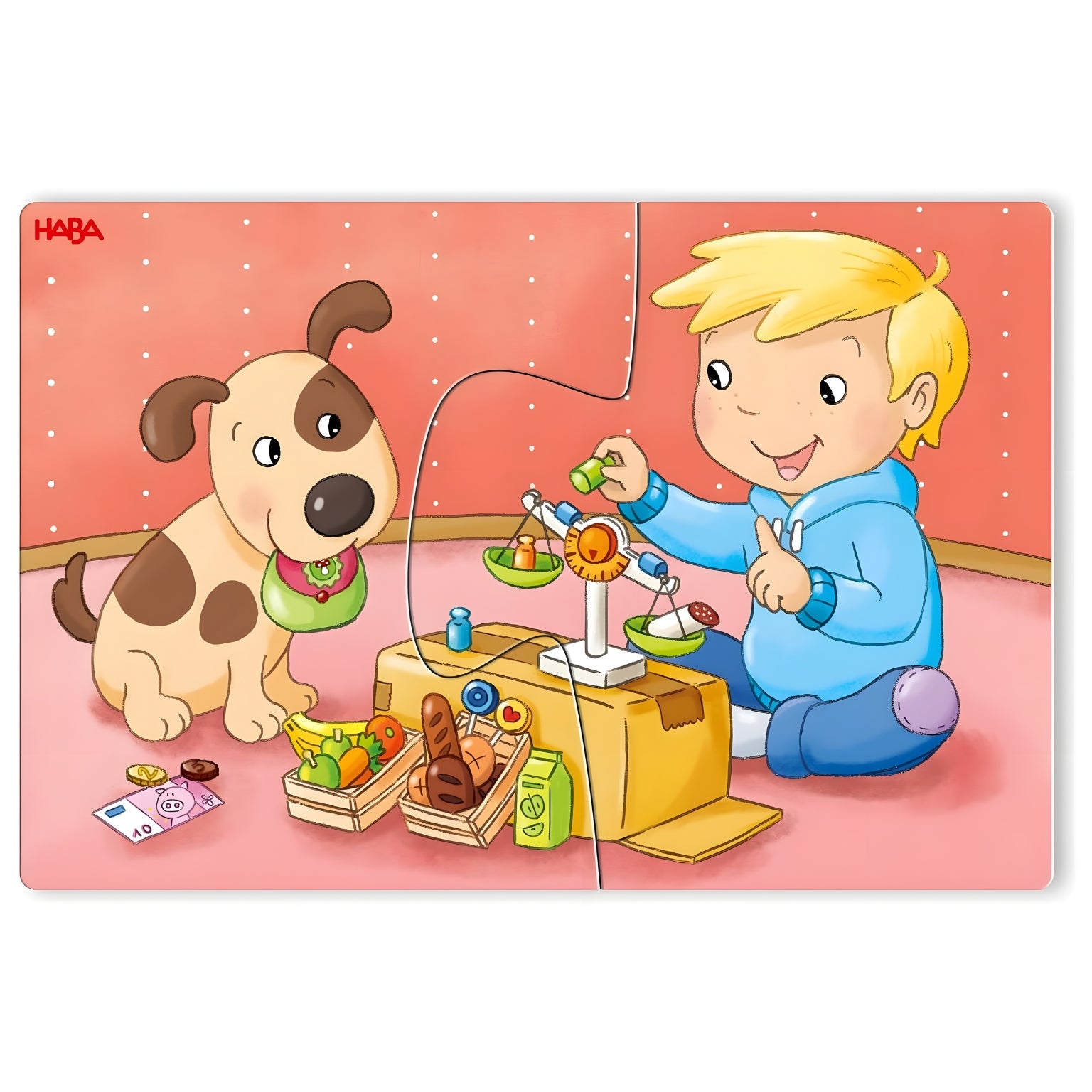 Puzzle para criança da HABA - O meu brinquedo