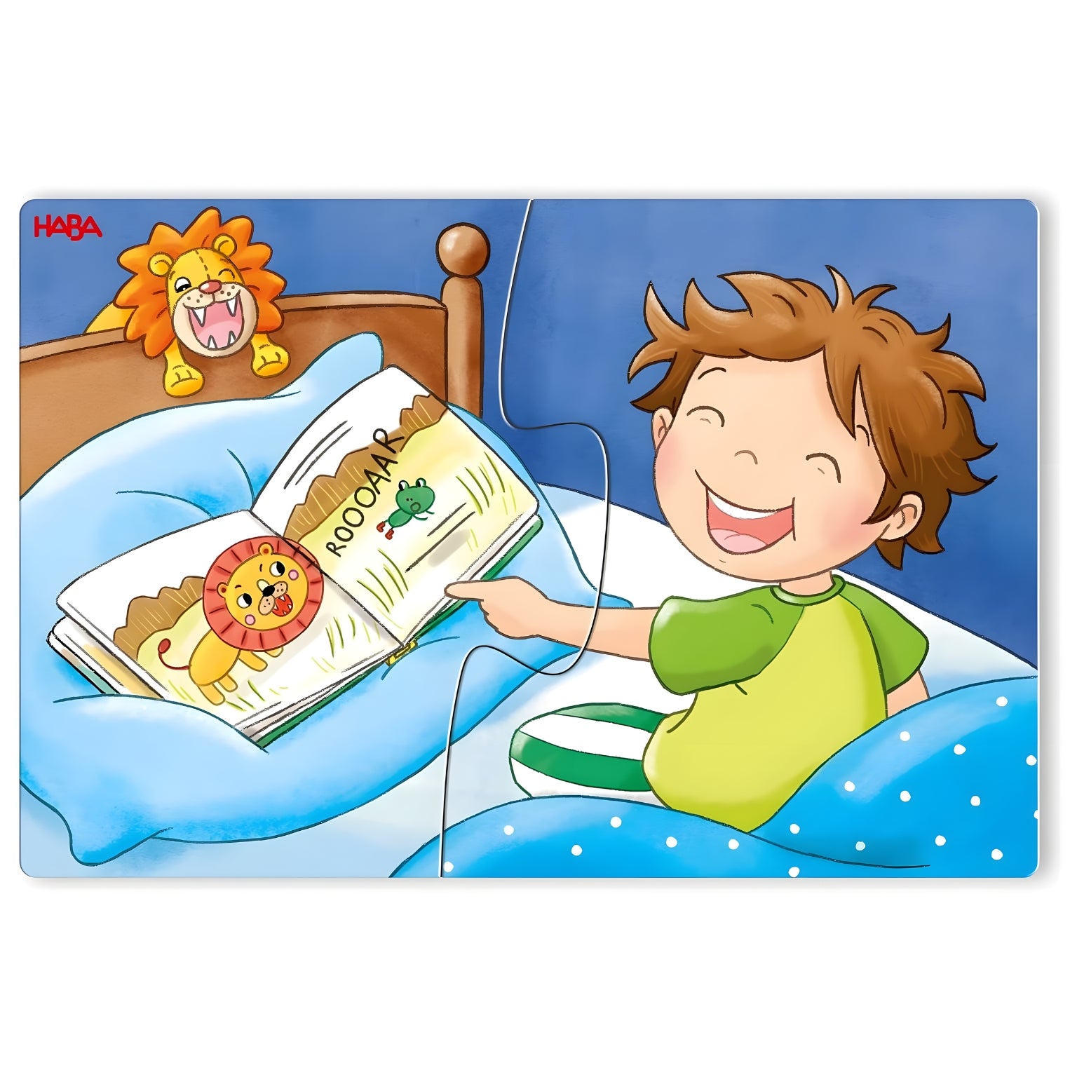 Puzzle para criança da HABA - O meu brinquedo