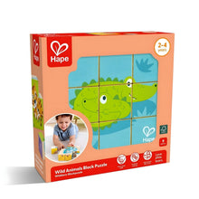 Puzzle em cubos Animais Selvagens Hape em vista principal