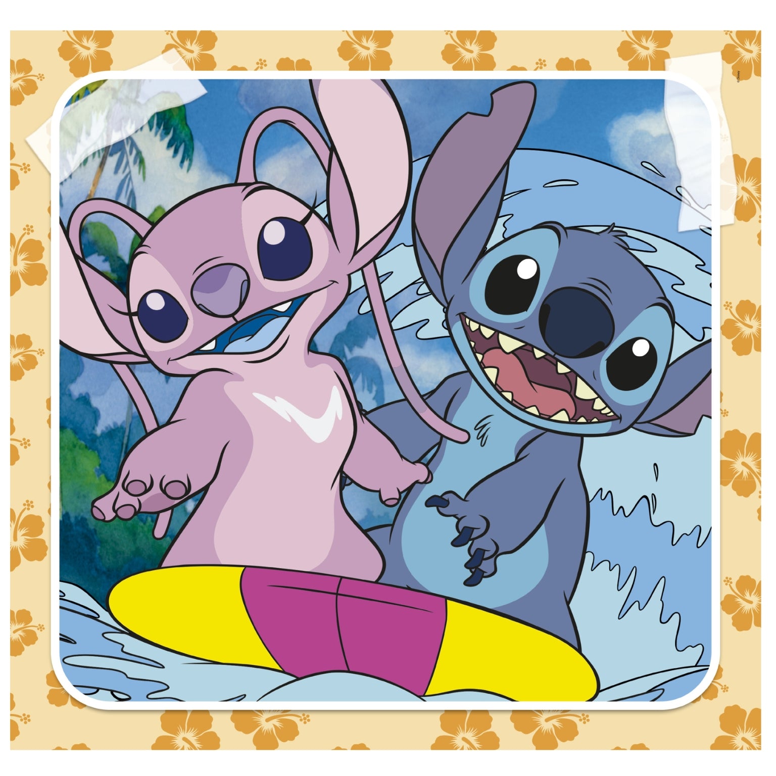 Puzzle para crianças Stitch 3 x 48